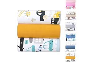 BABYSAFE Offerta Set 3 Pezzi Mussole Estive per neonato odori resistenti Anti Batteri 80 x 70 cm 100% Cotone Biologico Certificato OEKO-TEX Morbide, per Fasciatoio, Mussole Neonato 3 Pack