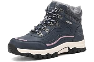 Ripord Damen Winterschuhe Winterstiefel Warm Trekking Wanderschuhe Schneestiefel