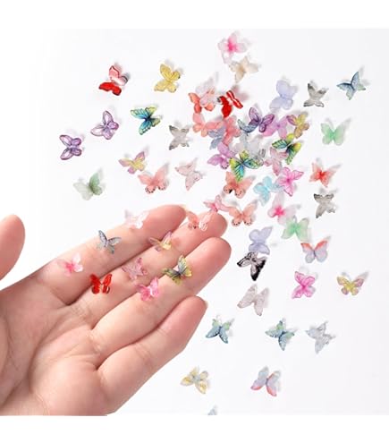 Lot De 50 Fleurs Miniatures En Résine - Mini Fleurs Décorées - Décoration Florale Colorée 3D - Pour Accessoires De Maison De Poupée - Paysage Miniature