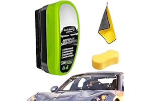 GIENSLRU Oil-Free Car Glass Brushes, Upgrade 2.0 Clear Vision Glass Cleaner, Oil Film Cleaning Brush for Auto, Car Windshield Cleaning Brush, Restaure fácilmente la claridad del vidrio (1)