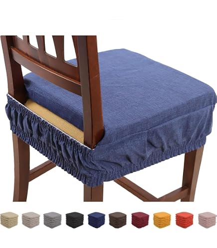 Coprisedia Con Fascia Elastica 38x38 Cm | Cuscino Per Sedia Fantasia Picture | Casatessile | 100% Cotone Made In Italy | Lavabile E Sfoderabile