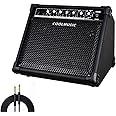Coolmusic DM30 AMP 30-Watt Electronic Drum Amplifier Keyboard Amplifier with Aux in and Bluetooth, 2 inputs, 3-Band EQ and DI OUT