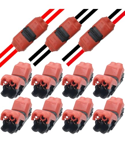 6 Bornes De Sertissage Avec Joints – Pinces De Rechange Pour Câble De Réparation 000979019E – Compatible VAG