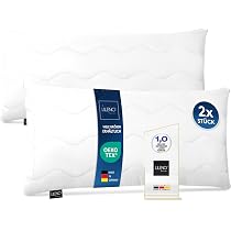 Garnissage D'Oreiller LILENO HOME 50x70 Cm - Rembourrage Polyester Lavable 40°C - Pour Coussin Canapé Et Lit