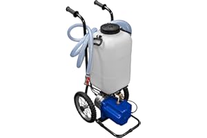 SUNEX® Estación de llenado y enjuague 25L sistemas cerrados Solarthermie | Para agua, mezclas de agua-glicol y líquidos de limpieza | Instalaciones solar, calefacción por suelo radiante o pared