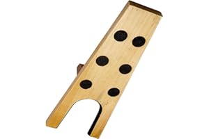 Carmesin FWF Stiefelknecht aus Holz, mit Noppen .s104