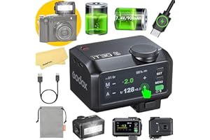 GODOX iT30 Pro S iT30Pro S TTL Mini Camera Flash for Sony Flash,Touchscreen,7.4V/900mAh Lithium Battery,1.5s Recycle,2.4G HSS 1/8000,for Sony ZV1 ZV-1F ZV-E10 A6400 A6700 A7IV A7III Etc Camera Flash