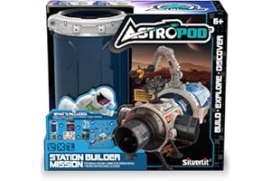 SILVERLIT - Astropod - Der Raumstationsverbinder - Thema Universum und Raum - Konstruktion und Erfahrungen - Weltraumspielzeug für Kinder - Ab 6 Jahren
