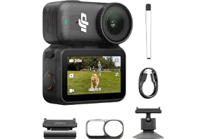 DJI Osmo Nano Standard Combo (64GB) - Small 4K/60fps Vlogging Camera with a 1/1.3″ Sensor, 143° Wide FOV Video, 200-Min Recor