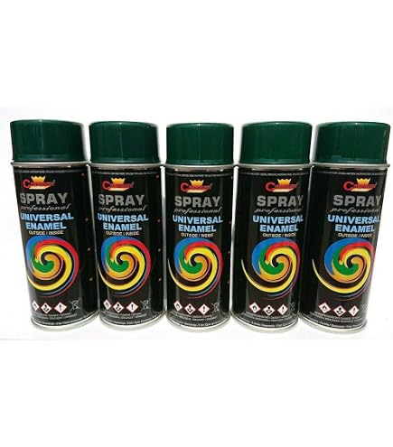 LudwigLacke Sprühdose 400ml RAL 6009 Tannengrün - Hochglanz, Für Innen & Außen