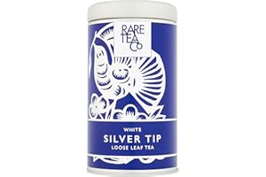 Rare Tea Company White Silver Tip Loose Leaf Tea, 25 g