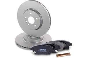 ATEC Germany Kit de freinage essieu avant y compris disques de frein Ø 300 mm ventilés + plaquettes de frein avant Compatible avec CHEVROLET TRAX, OPEL MOKKA/MOKKA X (J13)