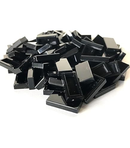 Set 75 Mattoncini Tetto LEGO - 6 Colori, Gommati, Per Costruzioni Creative - Foto 11