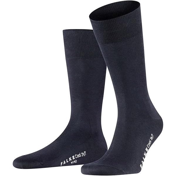 FALKE uomo Microblock calzini traspiranti cotone filo di Scozia rinforzati morbidi cuciture piatte alla punta motivo fantasia a righe sottili multicolori per look casual eleganti lavoro 1 paio