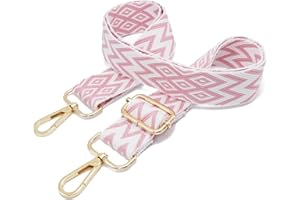 KOCRIS CASA Tracolla Per Borsa Donna Colorate Cinghia Larga Tracolla Catena Crossbody Ricambio Tessuto Regolabile Cintura Cinghie Spalla Ampia Accessori Gold D02