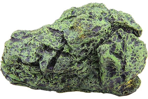 HEEPDD Cachette Reptile, Caverne pour Reptile Terrarium Tortue Terrestre Plate-Forme Cachette Abri pour Tortue pour Petits Lézards Tortues Amphibiens Poisson (Petit)