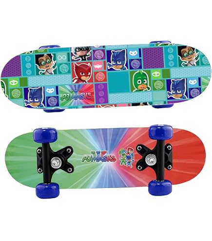 Skateboard Mini Dragon Joy Toy - Bois 43cm - Capacité 20kg - Décor Dragon Des Deux Côtés