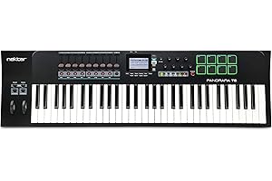 Nektar Panorama T6 USB MIDI Keyboard Controller with DAW Integration and Nektarine PlugIn Control