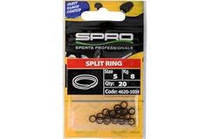 ‎SPRO Spro Matt Black Splitring - Sprengringe