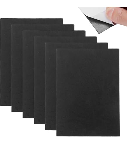 EVA-Schaumstoff 1mm 50x50cm - 10 Stück Schwarz Für Cosplay & Basteln