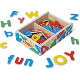 رسائل مغناطيسية خشبية من Melissa & Doug 10448