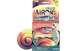 Crazy Aaron's Thinking Putty - Goodnight Cactus - Multi-Color Sensory Putty for Kids and Grown ups in a 4" Tin - Creative and Endless Fun, Stress Relief Therapy Toys, Never Dries Out