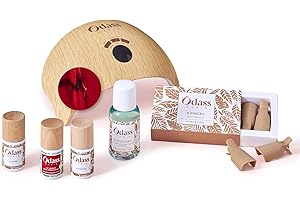 ÔDASS PARIS Odass Paris - Kit Découverte Vernis Semi-Permanent Sans HEMA, Sans TPO & Vegan - Dépose Douce sans Abîmer les Ongles - Fabriqué en France - 1 Teinte