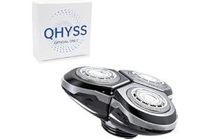Qhyss TêTes De Rechange Rq12 Compatible avec Philips Series 9000 Rasoir éLectrique Rq10 Rq11 Rq12+ Rq1280, Rq1290, Rq1290cc