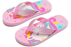 WateLves Enfants Tongs Plage Piscine Chaussons Filles Garçons été Pantoufle Douche Antidérapant Sandales