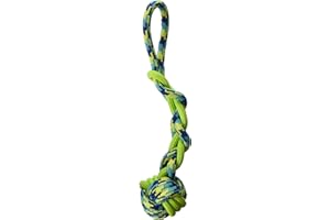 Zeus K9 Hundespielzeug, Seil mit TPR-Ball, 41cm