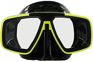 Aqua Lung Sport Aqualung Look - Adult Diving Mask with Double Tempered Glass Lens, Versatile Design for All Faces, 360° Dial Buckles, Improved Waterproofing, Ideal for Scuba Diving