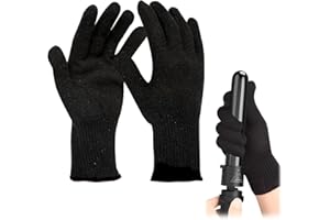 ZFRITP 1 Stück Professionelle Hitzebeständige,Hitzeschutz Handschuh,Hitzeschutzhandschuhe für Haarstyling,Hitzeschutzhandschuhe Für Lockenstab Für Das Haarstyling Hitze Für Locken,Glätteisen Und Lockenstab.