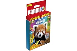 Panini Animaux 2025 Blister 13 Pochettes + 4 offertes