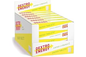 ‎DEXTRO ENERGY Dextro Energy Sticks Lemon + Vitamin C, 24x47g, Glucose Tabletten in praktischer Verpackung