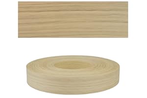 Mprofi MT® (5m rolka) Obrzeża Meblowe-Obrzeża Fornirowane z Naniesionym Klejem Topliwym-Obrzeża Naturalne-Obrzeża z Drewna Naturalnego-Krawędź Wspornika do Deski Półki-Deska Meblowa-Dąb 22mm