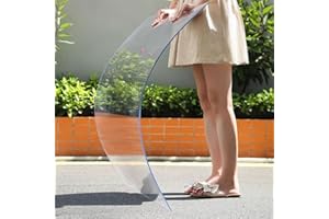 GARTENASSISTENTIN Polycarbonate Clear Plastic Acrylic Greenhouse Sheet for Replacement Roofing Sheet,1.2mm Panel Easy to Bend & Cut,UV Resistant Greenhouse Canopy Window Awning Rain Shelter