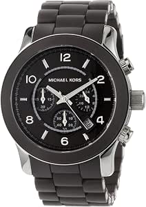 Michael Kors Chocolate Brown Rubber 