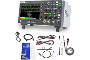 Hantek DSO2D15 Digital Osciloscopio 2 canales 1GSa/S Almacenamiento Osciloscopio 150 MHZ Banda ancha Mano