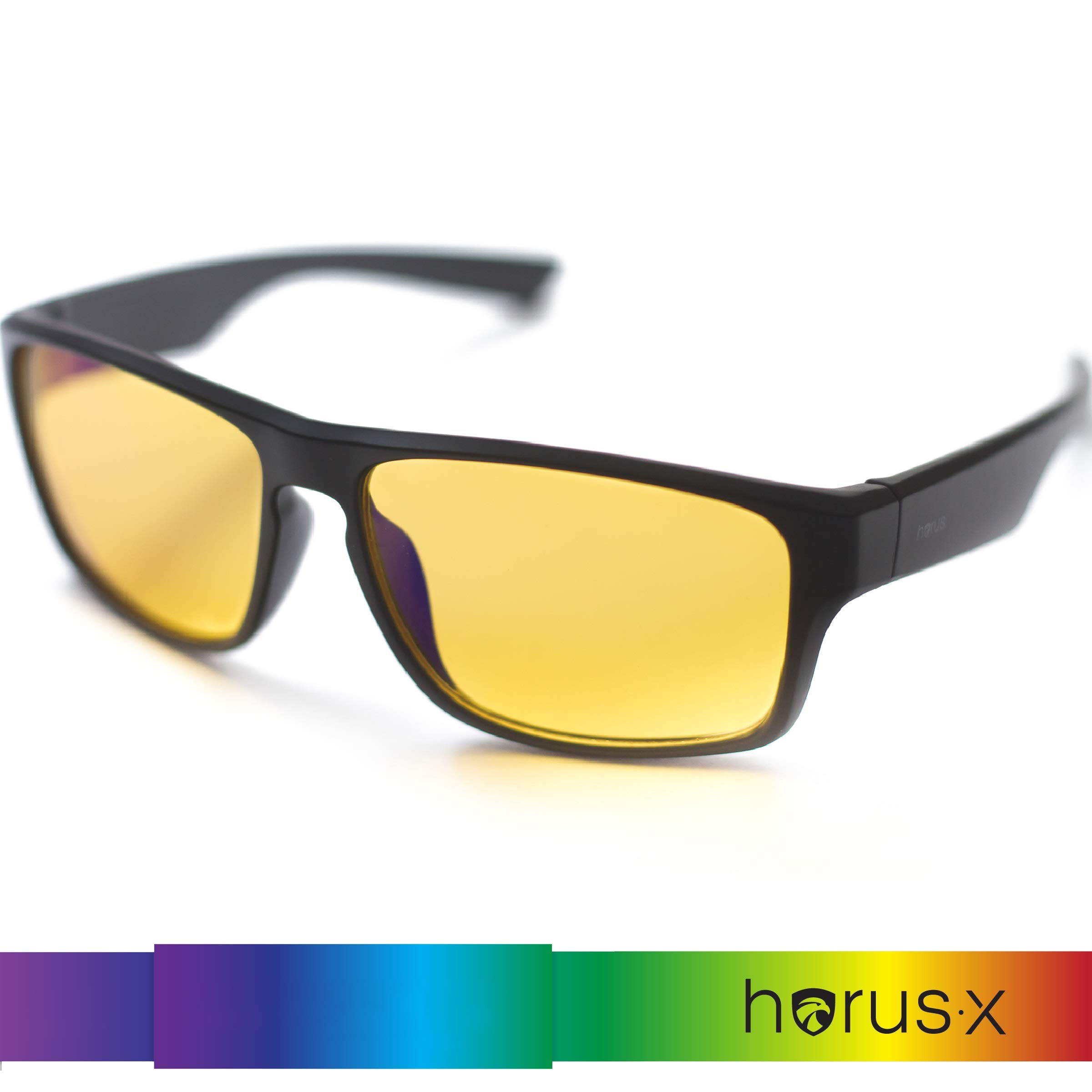 Horus X - Occhiali luce blu gaming con filtro anti luce blu \u003e90% - Occhiali  riposanti per gamer PC TV - Spesavip
