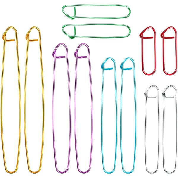 4 Guides-Doigts Pour Tricot/Crochet - Outil De Séparation De Fils En Plastique - Accessoire Tricotage Confartable Et Portable