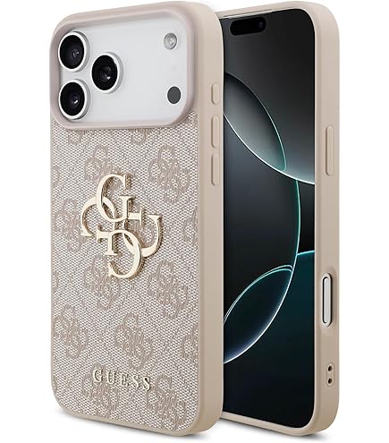 Guess Custodia Rigida Per IPhone 14 Pro - 6,1 Pollici, Colore Oro/Oro - 2