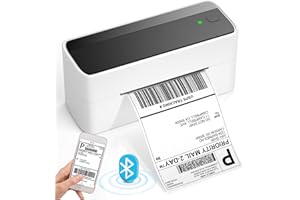 Phomemo Imprimante d'étiquettes Bluetooth 4 x 6 - Imprimante Thermique DHL - Étiquettes d'expédition - Imprimante pour Colis d'expédition - Compatible avec Ebay, Amazon, Etsy, Ups, Wish, Shopify