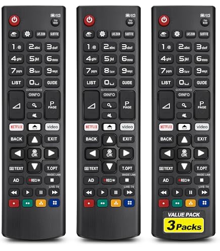Telecomando Universale ALLIMITY MKJ32022814 Sostitutivo Per TV LG – Modelli 32LT75, 32LC55, 26LC46, 42LC45 E Molti Altri – Nessuna Programmazione - 3