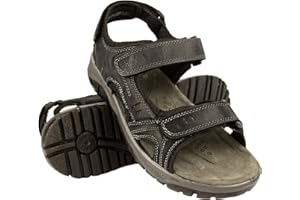 Zerimar Sandalias Senderismo Hombre | Sandalias Trekking Piel | Sandalias Verano Hombre Cuero | Sandalias Deportivas Verano | Sandalias Piel Hombre