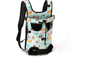 PETCUTE Dog Carrier Backpacks for medium large Dogs Legs Out pet carrier bag Adjustable front dog carry backpack for Hiking, Travel, Camping