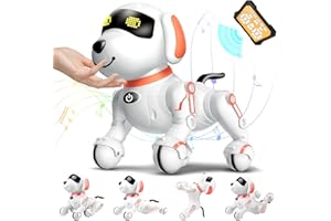 Chridark Toys for 3-8 Year Old Kids Boys: Robot Dog Remote Control Robot Gifts for Age 3 4 5 6 7 8 Years Old Kids Girls Birthday Presents Toy Little Pets Dog Toys Alive Robotic Dogs RC Toy