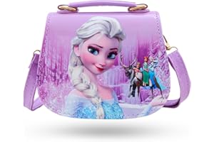 Heartsking Sac a Main Petite Fille, Sacs à Main Fille Cute Sac Reine des Neiges Dessin Animé Sac a Main Enfant avec Bandoulière Réglable Cadeaux pour Les Filles