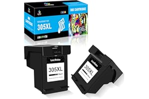 LeciRoba 305xl kartridże do drukarki czarne zamiennik do hp 305 XL 305 wkłady do drukarki czarne do HP Deskjet 2710 2720 2724 4110 4120 4158 Envy Series 6010 6020 6030 6032 6420 6432 647 5