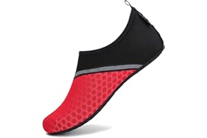 SAGUARO Scarpe da Scoglio Uomo Donna Asciugatura Rapida Scarpette Mare Antiscivolo Scarpe da Immersione Traspirante Scarpe da Nuoto Gr.37-47