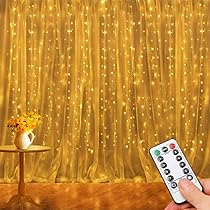 JMEXSUSS Guirlande Lumineuse à 300 LED Avec Télécommande Pour